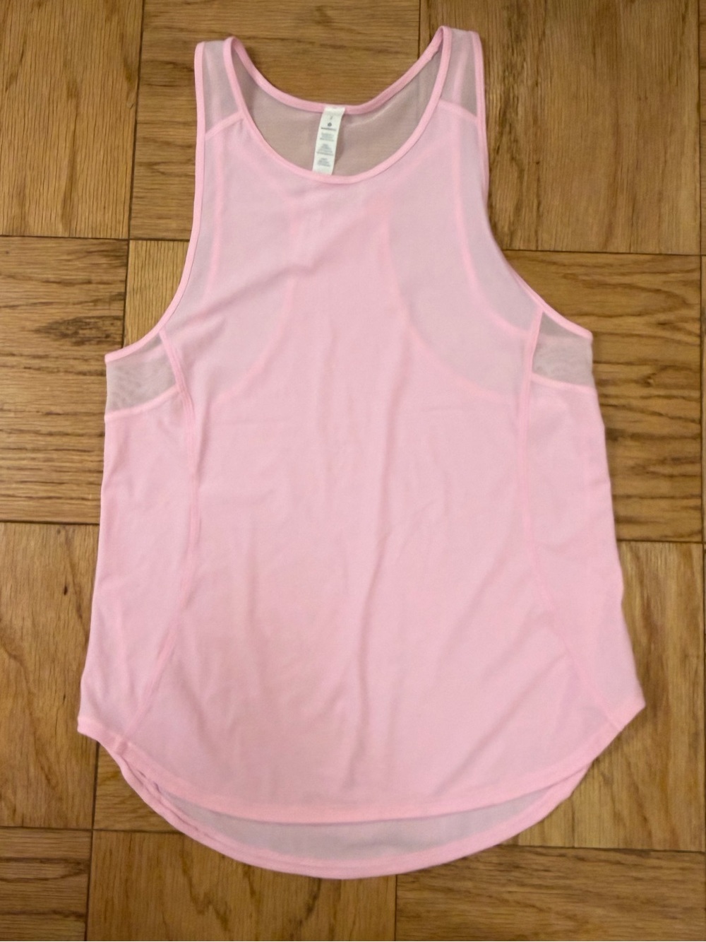 Lululemon Sculpt Tank II in Pearl Pink